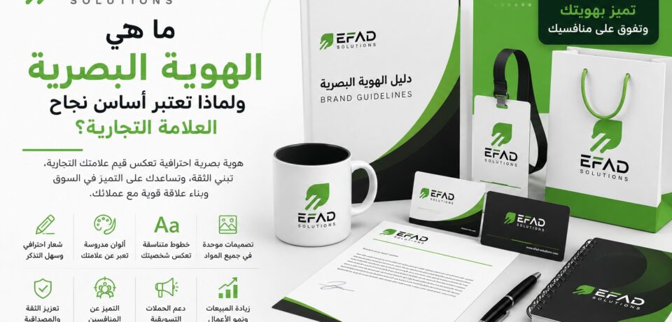 ما هي الهوية البصرية ولماذا تعتبر أساس نجاح العلامة التجارية؟