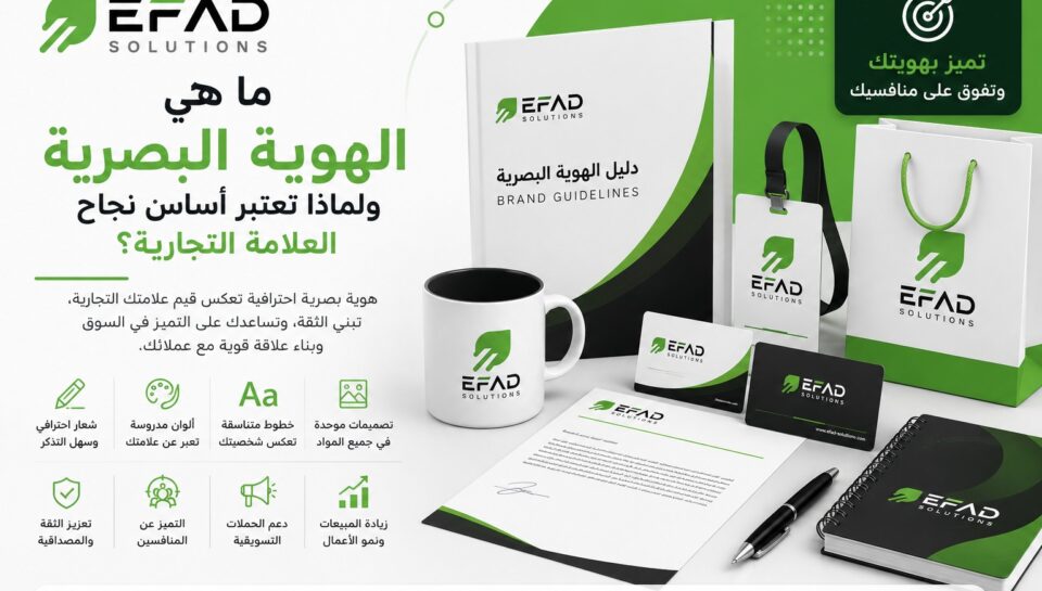 ما هي الهوية البصرية ولماذا تعتبر أساس نجاح العلامة التجارية؟